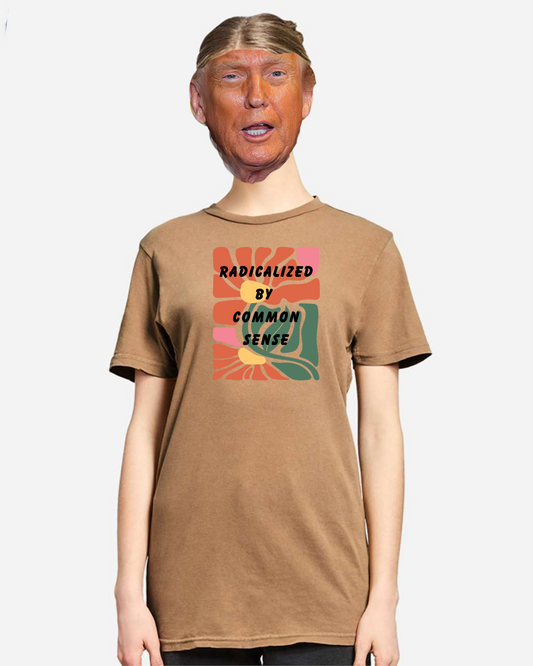 Radicalized by Common Sense Vintage Tee